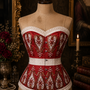 The Jacqueline Embroidered Overbust Corset